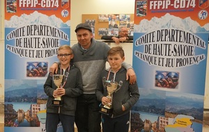 2017 03 12 Vice-champions chpt Doub. cadets