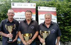 2018 05 04 Champions de Hte-Savoie en Triplette Vétérans