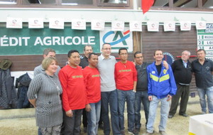 Critérium 2015 : Les vainqueurs, Madagascar avec les officiels