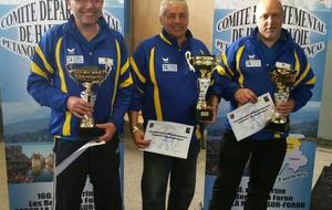 Pascal, Papi & Hervé champions TP 2015 à St-Pierre-en-Faucigny