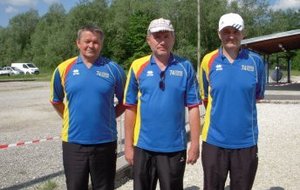 Bruno, Pascal & Laurent finaliste TPromo 
qualifiés Ligue