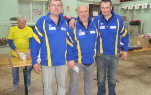 12è Gaillard: 
NICOUD Pascal, 
CURSAT Hervé, 
RENUCCI Laurent.