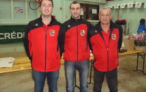 6è Haute-Savoie: MAES Lorenzo, SAGEOT Anthony, PERRET Michel.
