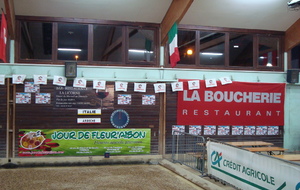 Photos de préparation et sponsors.