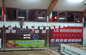 Photos de préparation et sponsors.