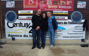 La Century 21 sponsor, merci.
