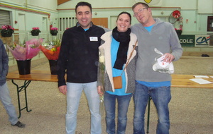 6è: Khalid, Ludivine Roussel & Stéphane Roussel (Le "CHAL" oui nos soignants!!!).