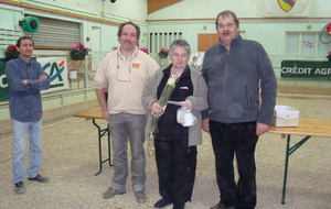 4è: J-Guy Fournier, Odette Maitre & Alain Boget (Municipalité de Gaillard)