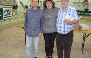 3è: J-Luc Pont (le président), Nelly Segura (Brasserie du Glacier) & Michel Blanc.