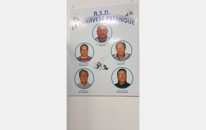 Le comité de pétanque "La Canavese"