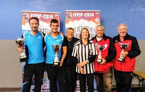 2017 Podium chpt départ. DJP qualifiés aux France à Palavas-les-Flots