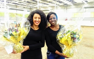 2017 04 02 10h JPA 3e Houda OUAZZANI Armande OFFOUMOU. Des sourires qui font plaisir à voir!