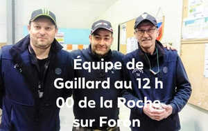 La Roche/Foron TS 12h 2è Olivier, Fabien, Momo