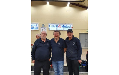 Triplette vétérans du 12 février 2020 à Gex (01)