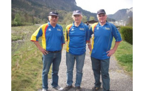 Bernard RAYMOND, Jean LE PENDU, Armand MAHO