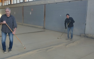 PREPARATION DU BOULODROME POUR LA REPRISE
